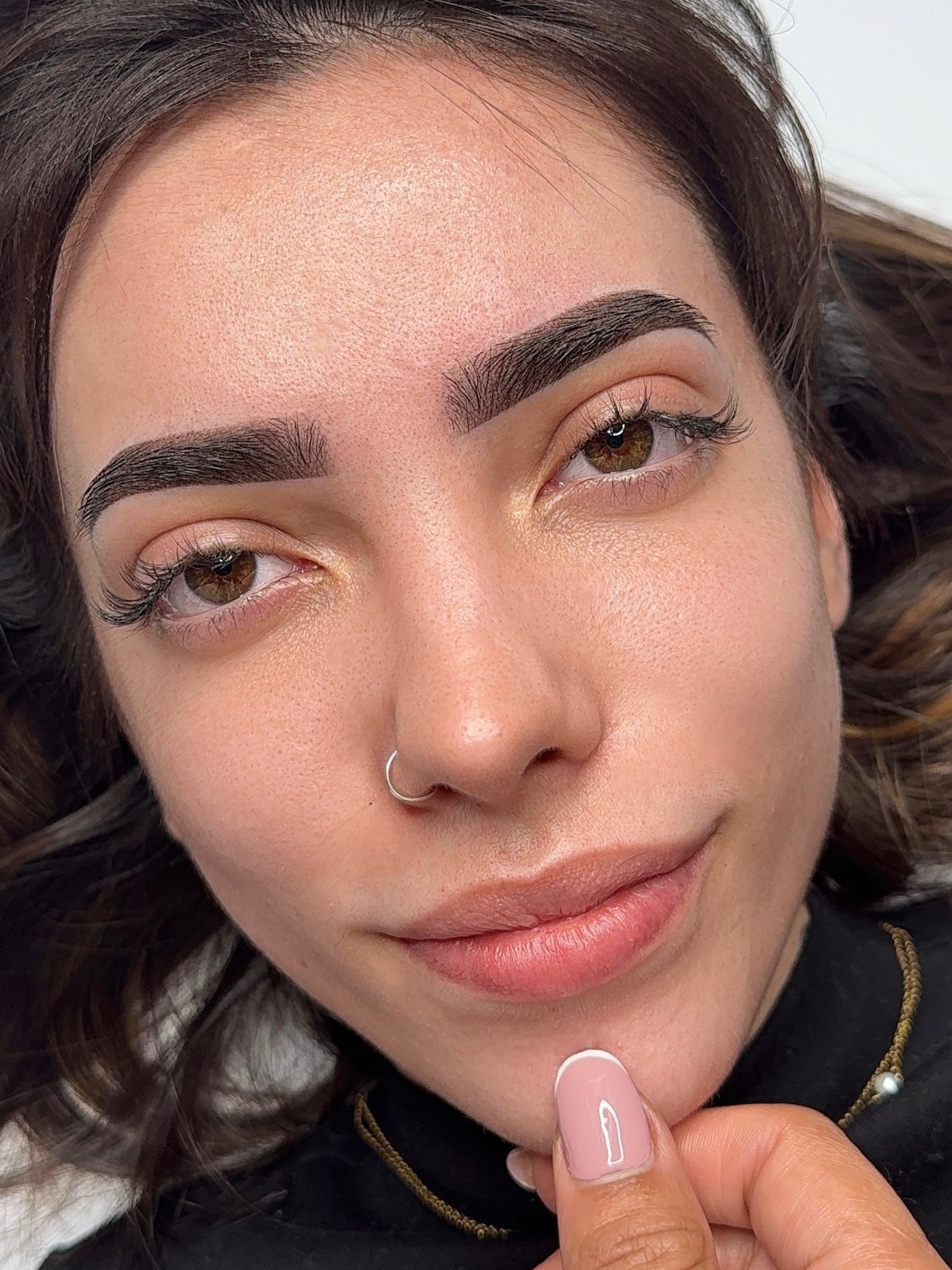 Resultado de micropigmentación de cejas